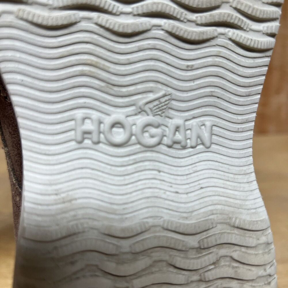 Hogan Men Size 10 US, 9 UK Shoes Brown Suede‎ Brogue Wingtip Oxford Derby Dress - Picture 10 of 10